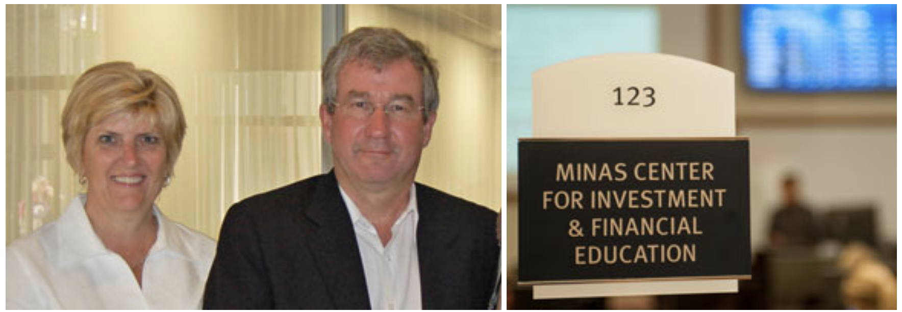 Randall and Nancy Minas provided for the Minas Center