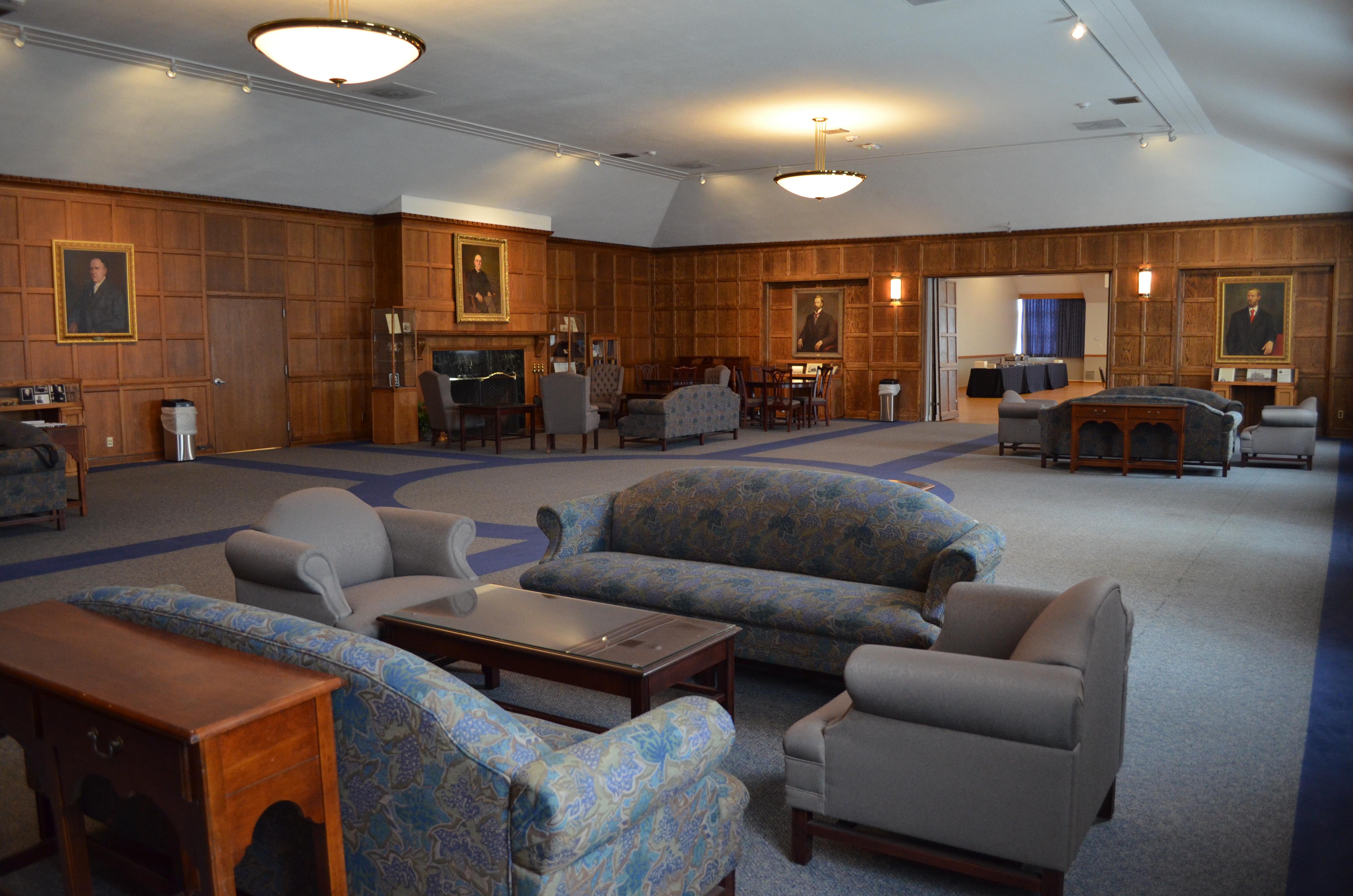 A photo of the McKee Family Heritage Lounge.
