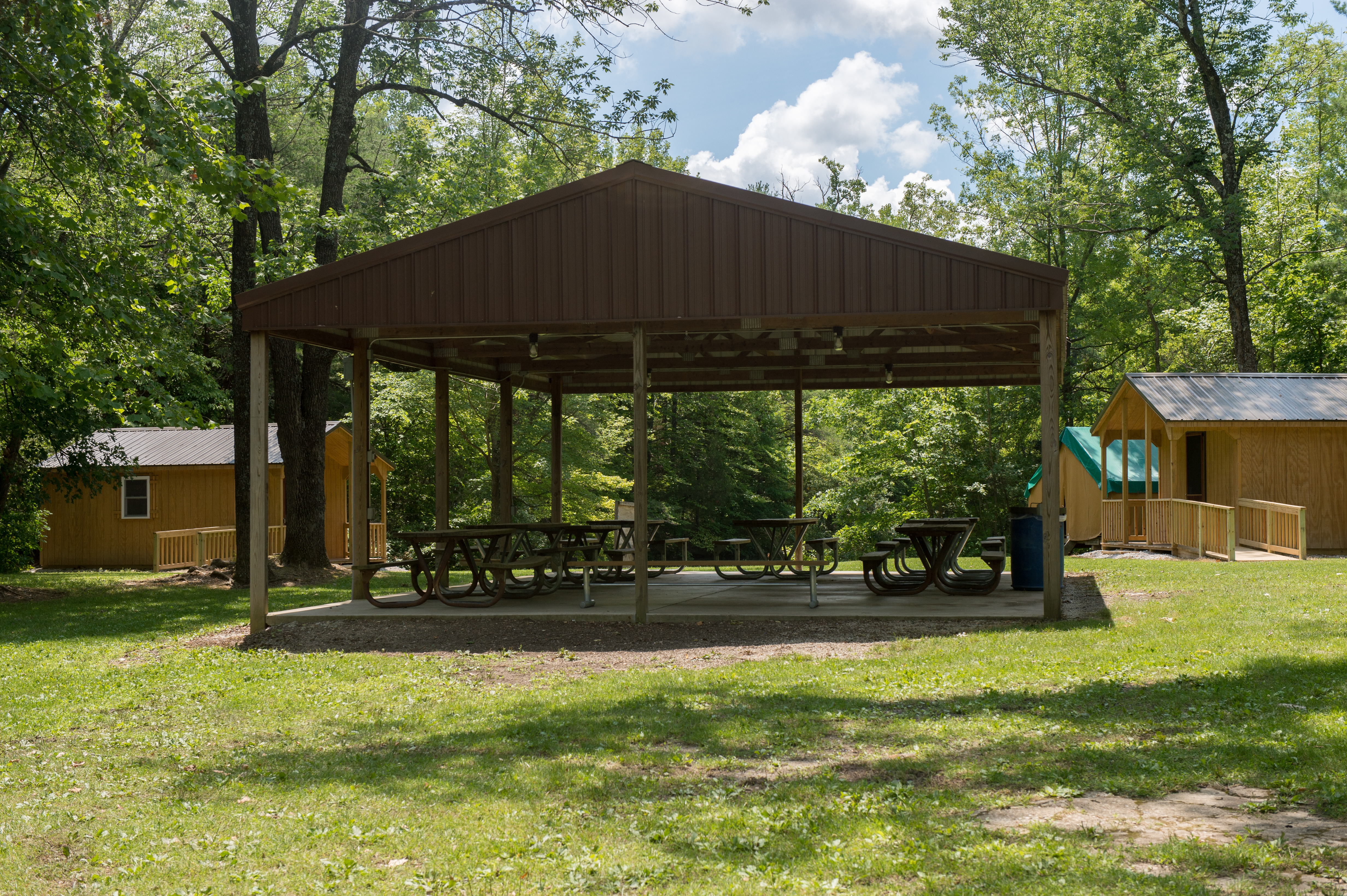 A photo of the Sycamore Outdoor Center.