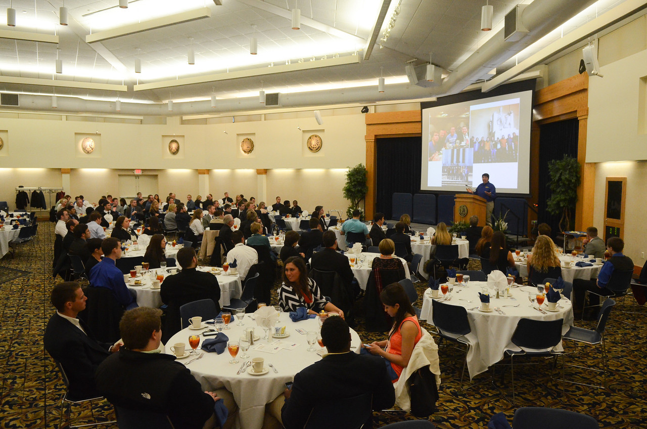 A photo of an event in the Dede Activity Center.