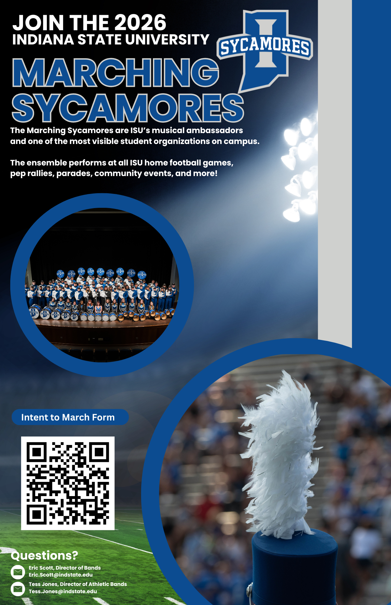 Marching Sycamores Signup Poster 2026