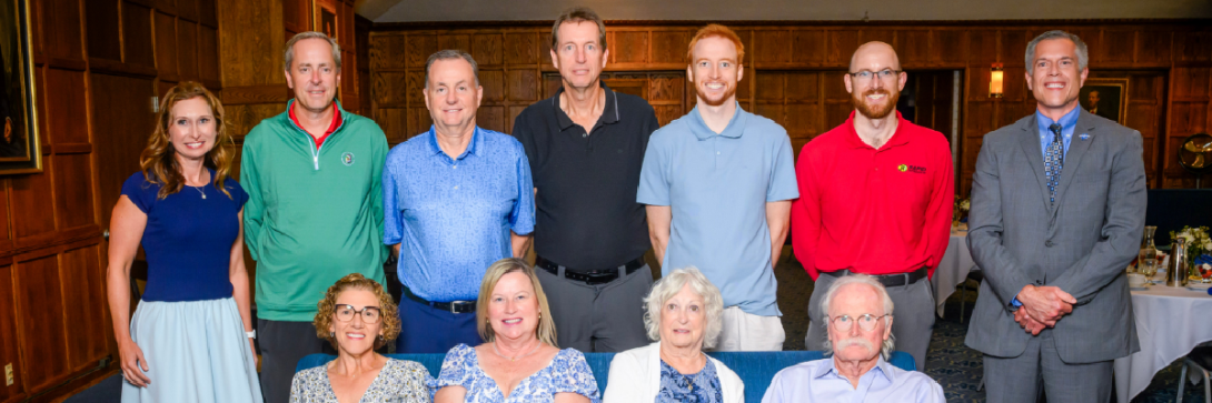 Hosking Family with VP Andrea Angel and President Godard
