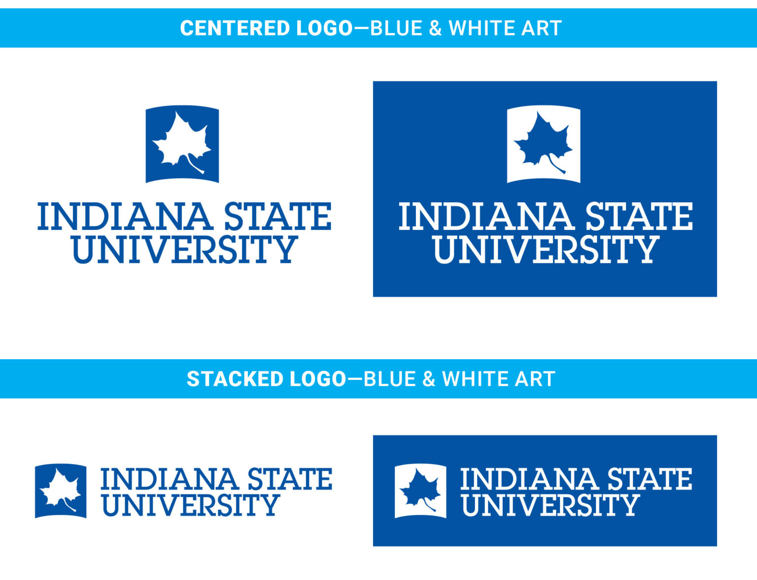 » Use the correct Indiana State University logo